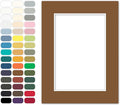 Poster Master Aged Oak Matboard – 4-Ply Acid-Free Picture Mat Board by PosterMaster