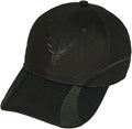C8 Corvette Tonal Ghost Hat - Next Generation Baseball Cap 2020-2026 Corvettes (Black)