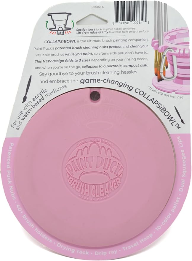 Paint Puck CollapsiBowl Paint Brush Cleaner Rinse Cup – Collapsible Paint Water - Image 3