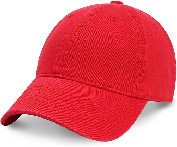CHOK.LIDS Everyday Premium Dad Hat Unisex Cotton Baseball Cap for Men and Women Adjustable Lightweight Polo Style Curved Brim