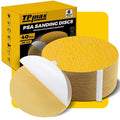 6-Inch 80-Grit Gold PSA Sanding Discs, 40 Pack – Pro-Grade Self-Adhesive by TPmax