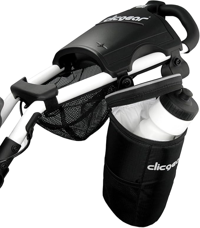 Clicgear Golf Trolley Cooler Tube Insulated Drinks Bag,Black