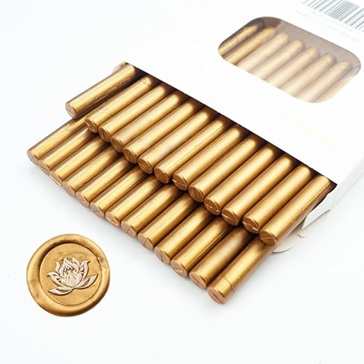 Wax Seal Stick, Ioggtser 26 PCS Mini Glue Gun Wax Seal Stick by Ioggtser