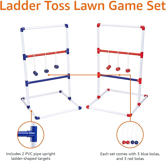 Amazon Basics Ladder Toss Game Set - Image 2