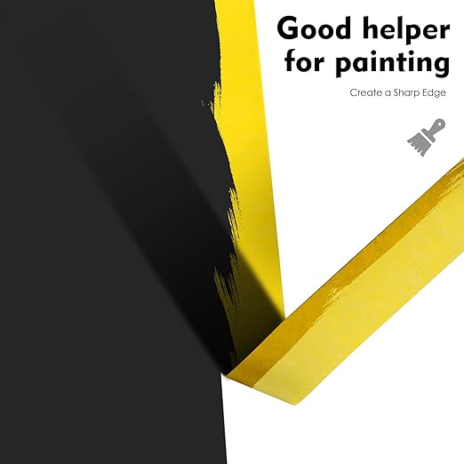 Yellow Painters Tape, DIY Crafting, Decoration and School Projects - Image 3