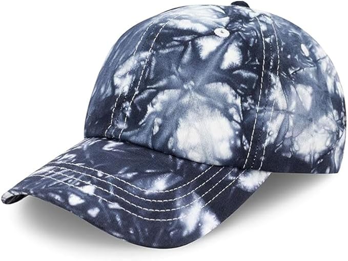 Cotton Baseball Cap Dad Hat – Washed Low Profile Adjustable Hat for Men Women Casual Outdoor Running Golf