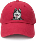 Pet Dog Lover Gifts,Embroidered Dog Baseball Hats for Men Women Dad Mom