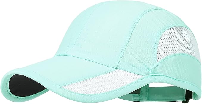 HH HOFNEN Quick Dry Baseball Cap Unstructured Running Cap Water-Resistant UPF 50+ Mesh Golf Sun Hats for Men Women