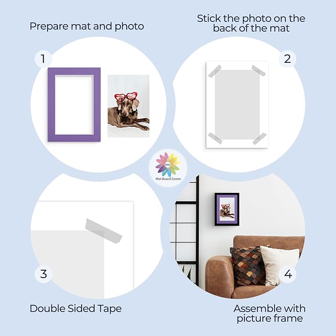 Mat Board Center, 5x7 for 4x6 Mixed Color Mats - Image 5