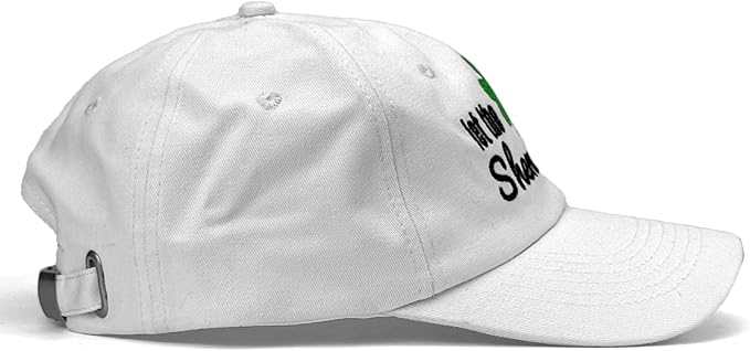 St Patricks Day hat Green Baseball Cap Shamrock Embroidered for man Women Funny