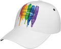 LGBT Gay Pride Rainbow Hat Men Women Baseball Cap Adjustable LGBT Trucker Hat Unisex Style Headwear Hats