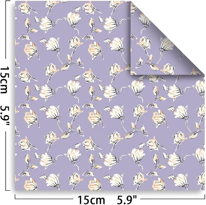 Origami Paper Kit Dobule Sided 100 Sheets 100 Colors 6 Inch Japanese Chiyo - Image 2