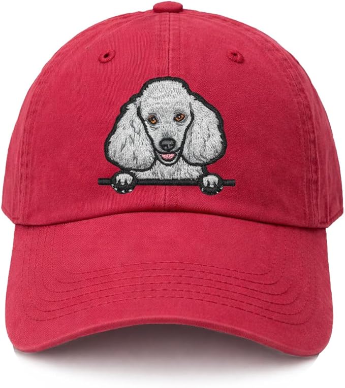 Pet Dog Lover Gifts,Embroidered Dog Baseball Hats for Men Women Dad Mom