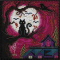 Moonstruck Beaded Counted Halloween Cross Stitch Kit Mill Hill MH141626 Buttons & Beads 2016 Autumn
