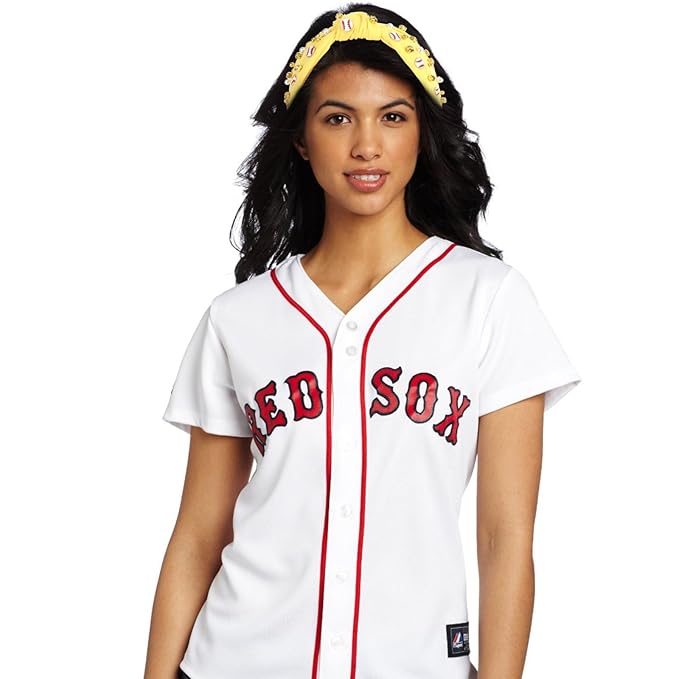 Baseball Headbands for Women Crystal Baseball Embellished Wide Top Knot Headband for Women Game Day Hair Accessories (Yellow)