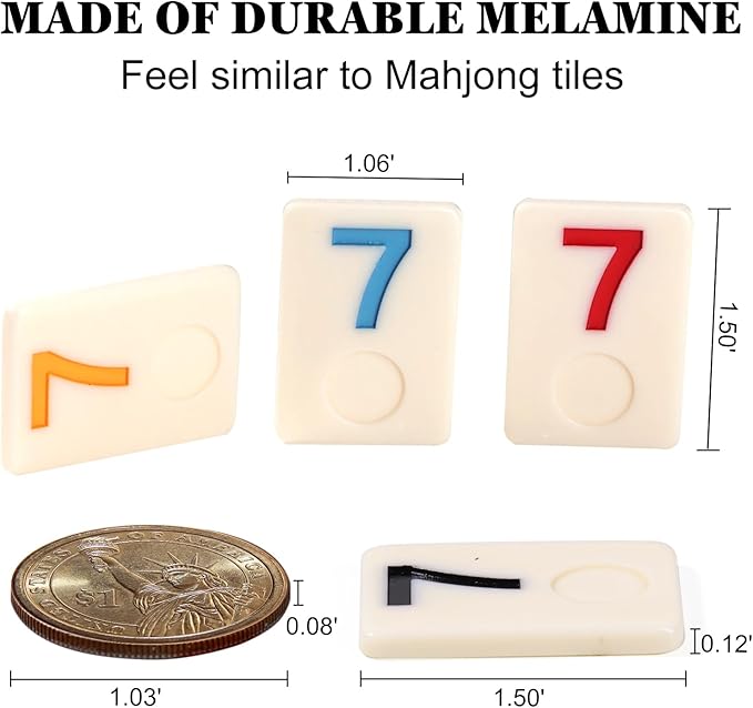Upgraded 2-6 Players Rummy Cube Board Game Set - Image 4