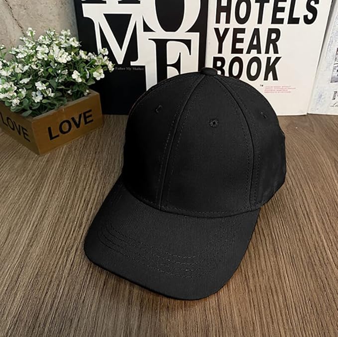 3 Pack Unisex Cotton Baseball Cap Adjustable Unconstructed Plain Sport Dad Golf Hat for Men and Women