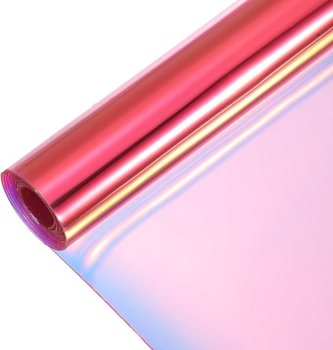 MECCANIXITY Holographic Clear PVC Vinyl Film Holographic PVC Fabric Waterproof by MECCANIXITY