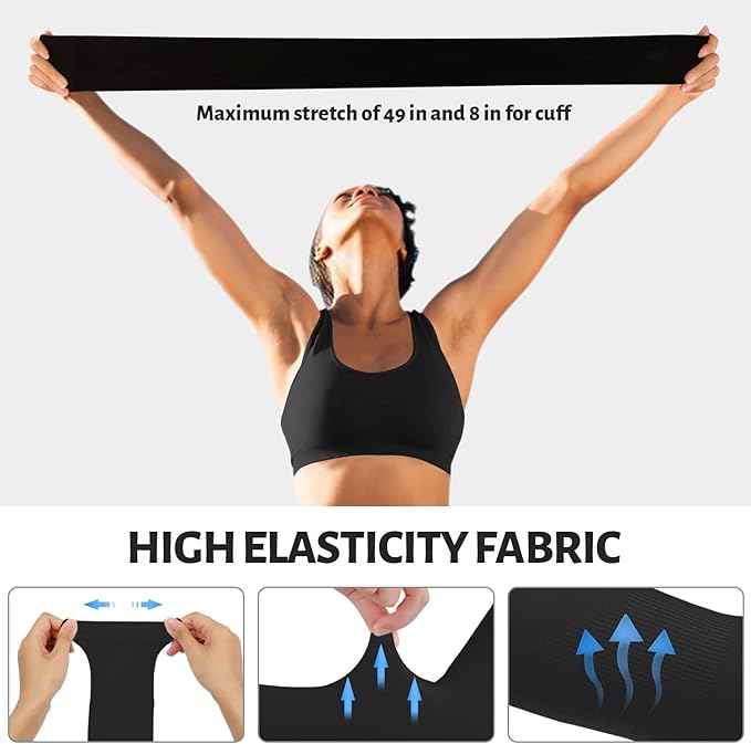 HEGCOIIE UV Sun Protection Arm Sleeves for Men & Women - Tattoo Cover Up - UPF 50 Cooling Sleeve for Golf, Cycling