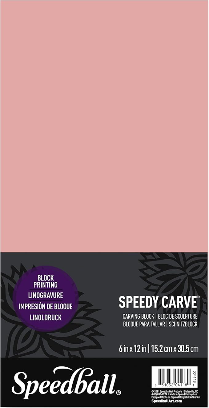 Speedball Speedy Carve Block, 6 x 12 in by SpeedballArt