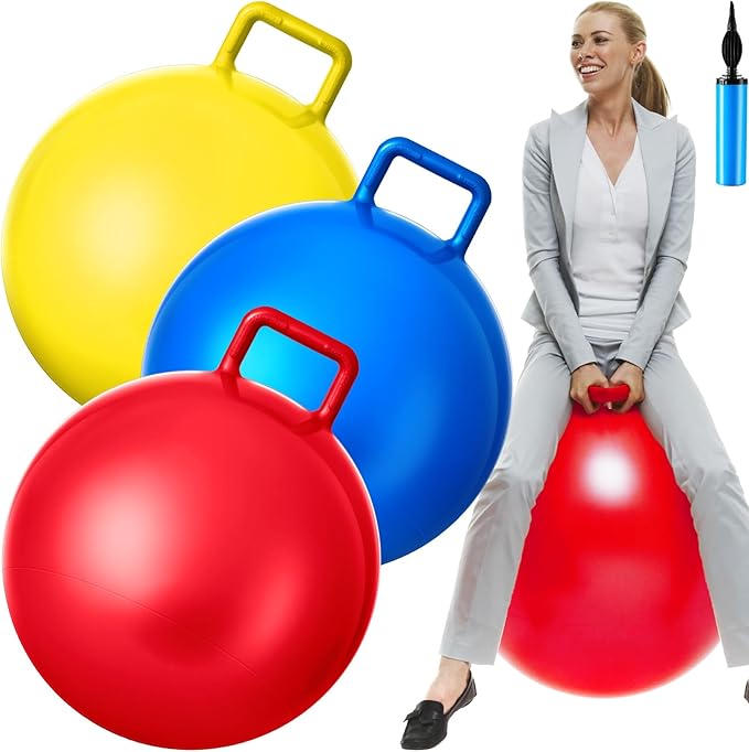 Lewtemi 3 Pcs 31 Inch Bouncing Ball by Lewtemi