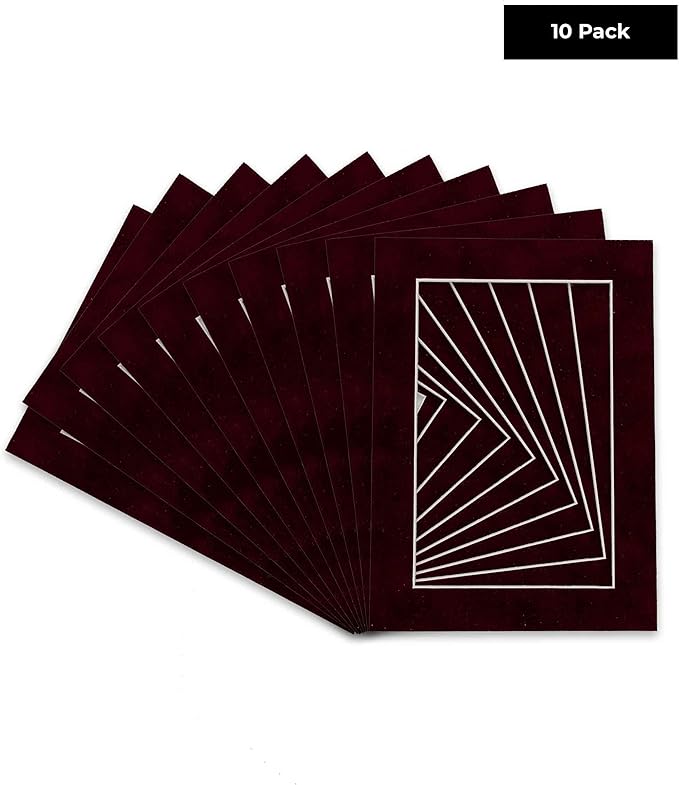 Pack of TEN 11x14 Mats Bevel Cut - Image 2