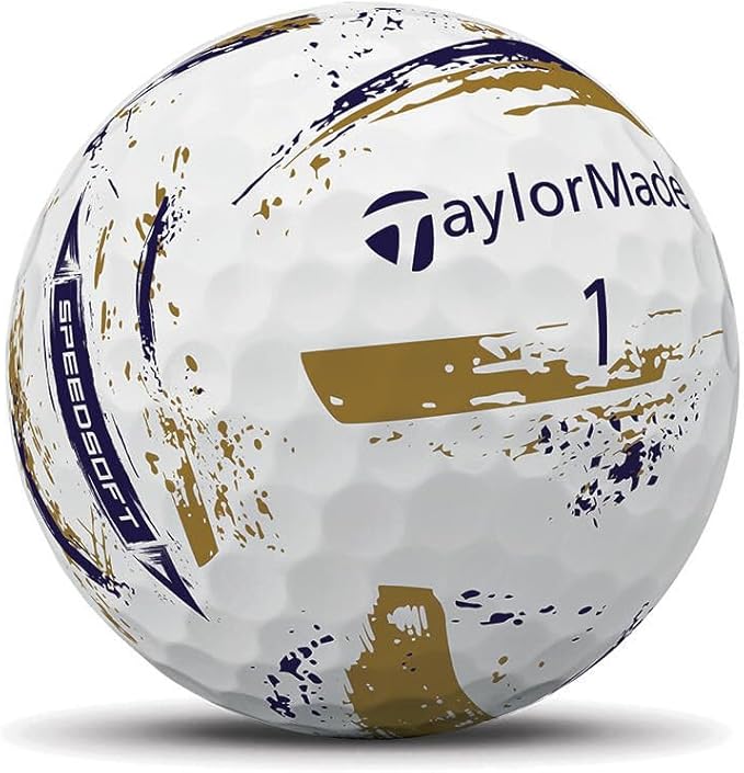 TaylorMade Golf Speed Soft Ink NFL Golf Balls