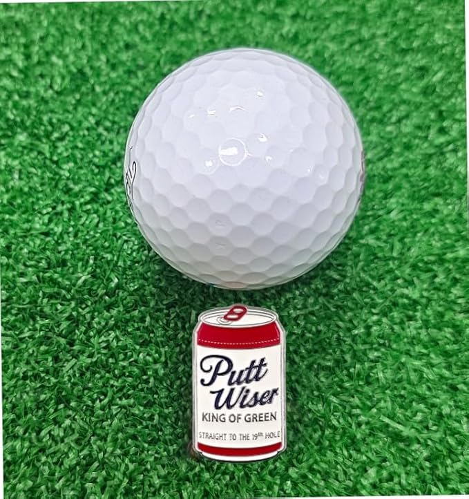 Food & Drink Golf Ball Markers with Hat Clip – Funny Magnetic Golf Accessories & Unique Gifts for Golf Lovers