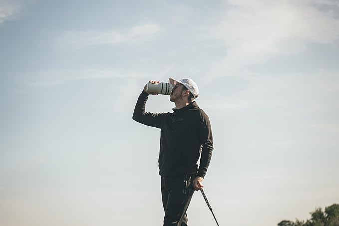 Tally Tumbler Golf Stainless Steel Cup, 30 oz Leak Proof Lid, Double Wall Insulation, Golf Tumbler with Score Keeping Counter used for strokes per hole, Greens in Regulation & Fairways Hit