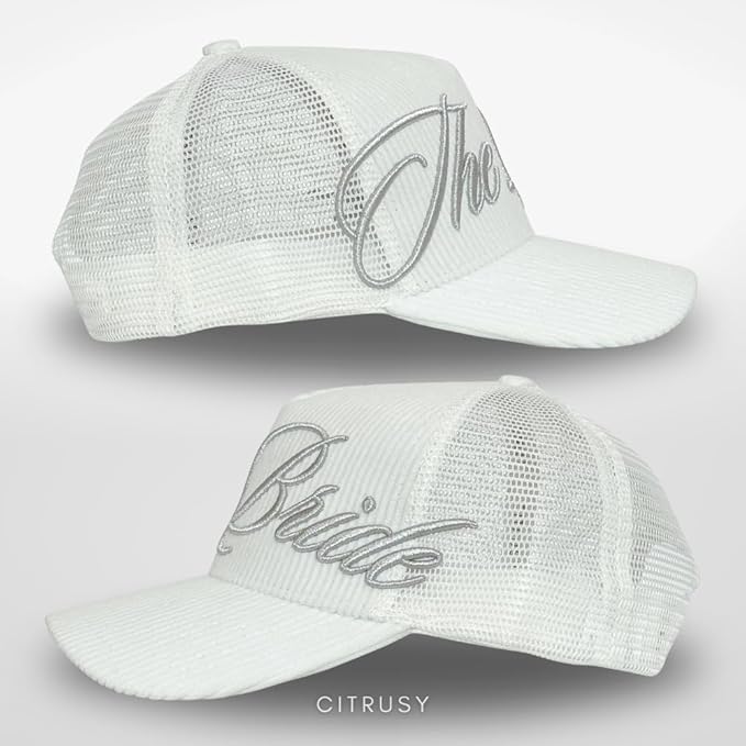 Vintage Faith & Forever Trucker Hat | Men & Women | Christian Cross Jesus Hats | Bachelorette Bride Hat | Cotton | Snapback