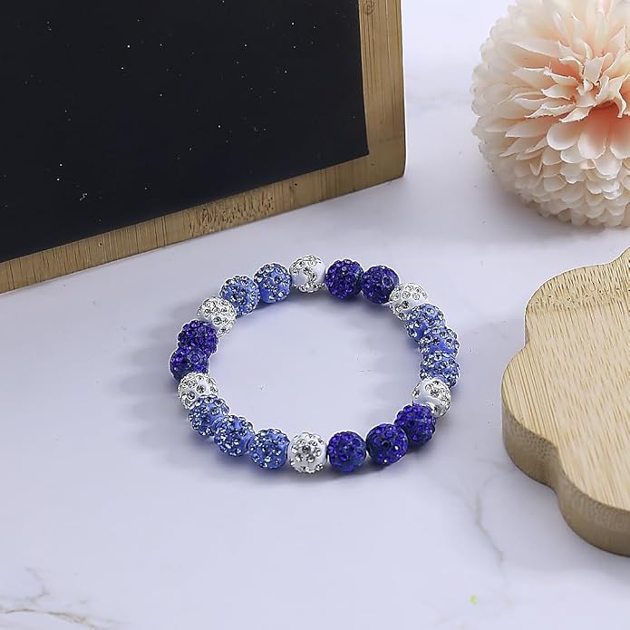 Baseball Bracelet for Women Men Baseball Mom Accessories Essentials Stuff Sparking Bead Bracelet Jewelry Baseballs Sport Fan Bracelet for Sports Game Team