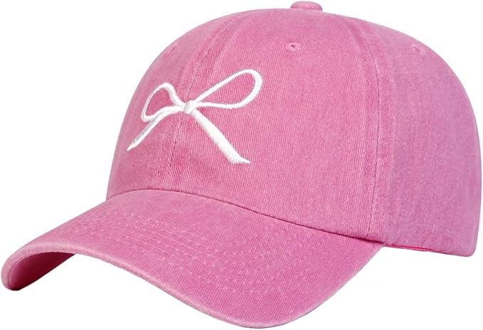 Bow-Tie Baseball Cap for Women Fashion Sun Hats for Women Trucker Hat Y2k Sun Cap Visor Cap Hiking Travel Trendy 2026