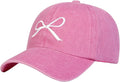 Bow-Tie Baseball Cap for Women Fashion Sun Hats for Women Trucker Hat Y2k Sun Cap Visor Cap Hiking Travel Trendy 2026