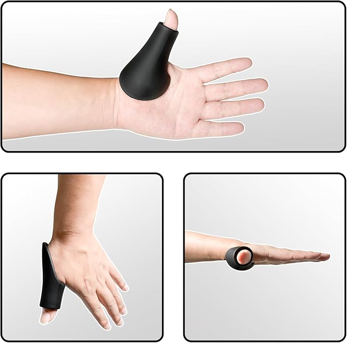 MIPREZT Catcher's Thumb Shield Baseball Thumb Guard 2 Size (Adult & Youth) Baseball & Softball Catchers Thumb Protector for Baseball Catcher Gear Training Aid Catcher Accessories Reduce Sting