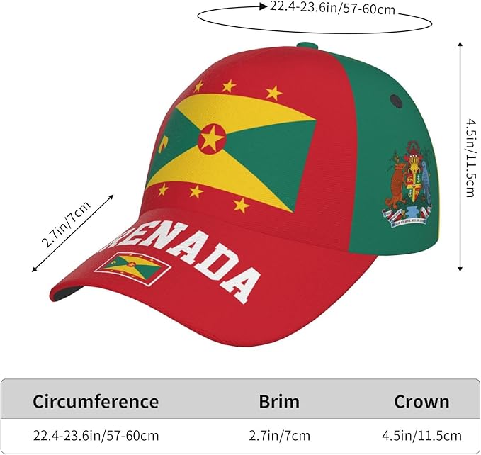 National Flags Baseball Cap for Men Women, Fashion Adjustable Sun Protection Visor Caps Trucker Hat Patriotic Caps