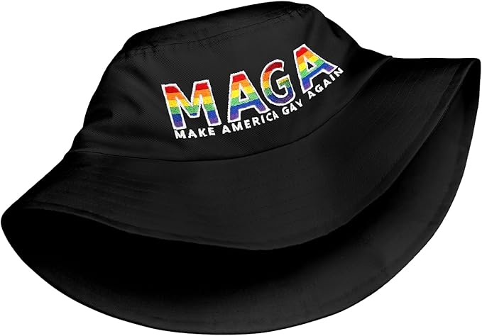 Gay Pride Rainbow Trucker Hat for Men and Women LGBT Embroidered Adjustable Washable LGBTQ Baseball Cap Gifts