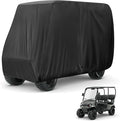 Golf Cart Cover 4/6 Passenger,115/118/120/123/144/150/156 Inch Waterproof Universal Golf Cart Cover for Evolution EZGO Club Car,Outdoor Protection Golf Cart Accessories