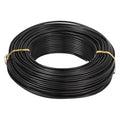 Fashewelry 114 Feet 10 Gauge Aluminum Wire Black Bendable Metal Craft Wire by FASHEWELRY