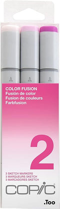 Copic Sketch, Alcohol-based Markers, Color Fusion #2 by COPIC