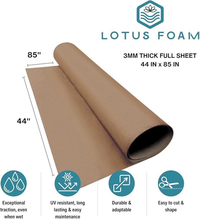 LotusFoam Large 3mm EVA Foam Sheet - Image 2