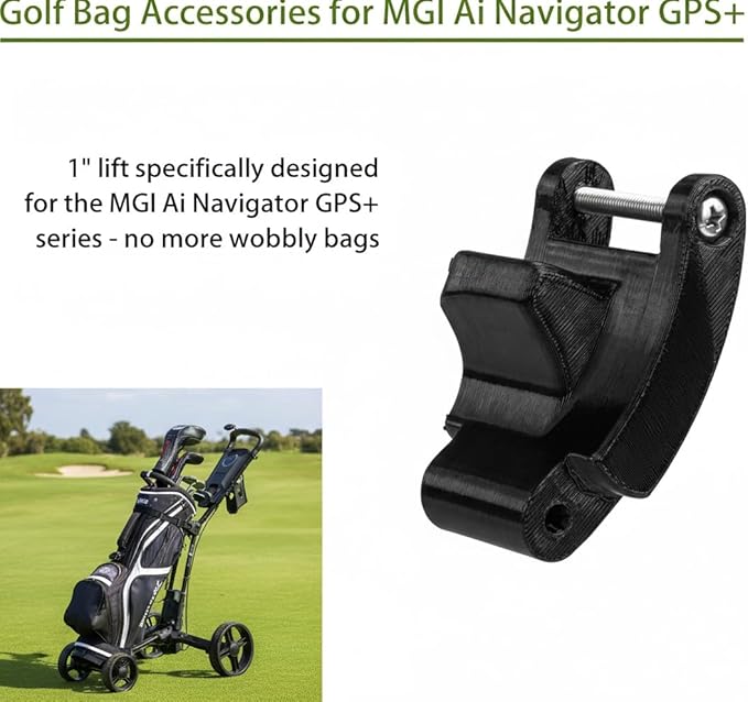 TerraEdge Stabilizer Kit Compatible with Golf Cart Accessories – Anti-Twist Compatible with Mgi Zip Navigator Accessories, Easy Install, Enhanced Cart Security