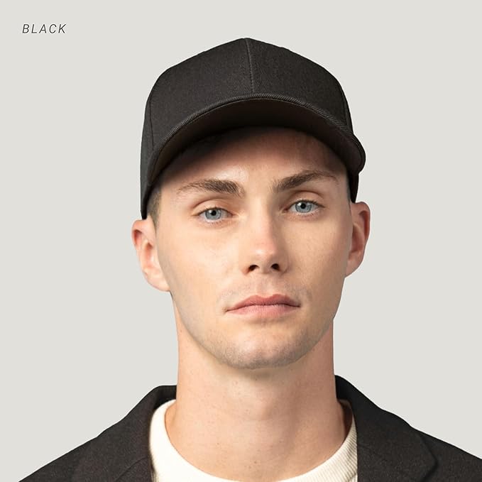 2-Pack Classic Structured Baseball Cap Adjustable Snapback Multipack Ball Caps for Custom Embroidery Running Workouts Outdoor