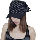 Women’s Plaid Bandana Baseball Cap – Y2K Adjustable Checkered Hat, Casual Streetwear Summer Fashion Visor Scarves