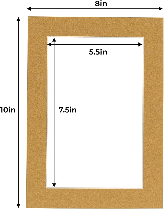 8x10 Mat for 6x8 Photo - Image 3