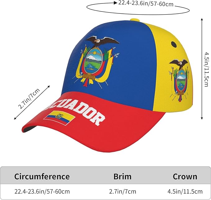National Flags Baseball Cap for Men Women, Fashion Adjustable Sun Protection Visor Caps Trucker Hat Patriotic Caps