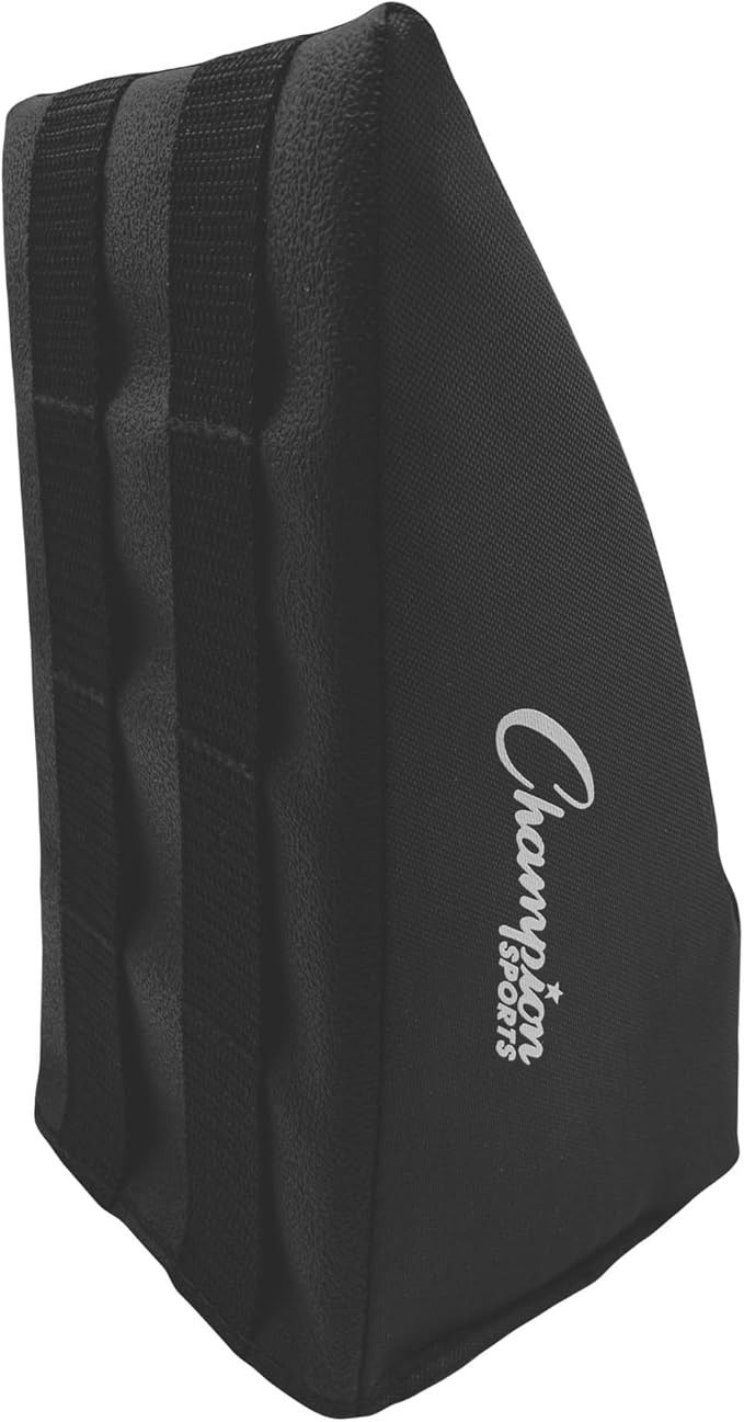 Champion Sports Catcher’s Knee Supports – Durable, Ergonomic Catchers Equipment for Comfort & Knee Protection – 2 Sizes - for Players Under 5”7 and Players Over 5'8"