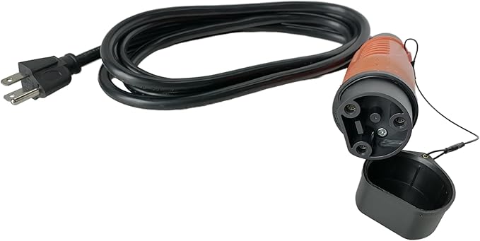 JOEEGO Y-30 Charging Power Cord Assembly Compatible with Coleman DR48V & Kandi Kruiser 4P AGM Battery Golf Carts, ETL Listed (8.2ft)