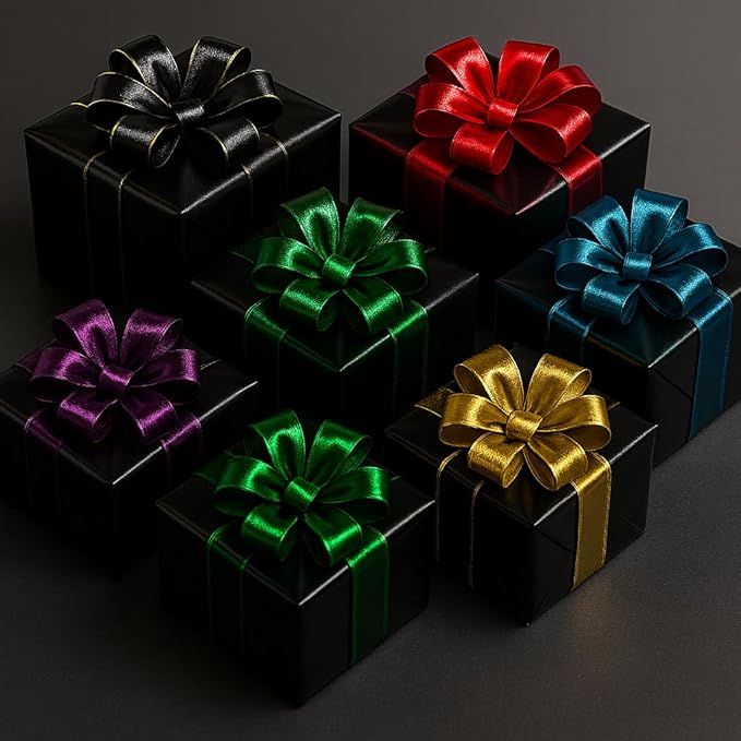 Anderson's Black Shiny Metallic PVC Roll: 47" x 100' Flame-Resistant Event Decor - Image 9