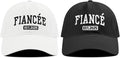 Embroidered Baseball Cap Women Men Engagement Anniversary Honeymoon Wedding Gifts Newlyweds Couples Adjustable Hats