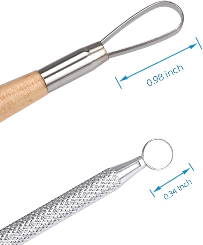 Meuxan Ceramic Pottery & Clay Ribbon Sculpting Tool Kit - Image 3
